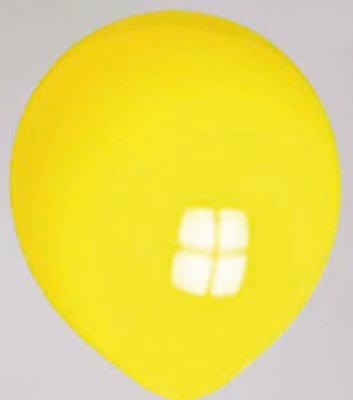 Ballon geel-neon 01nn