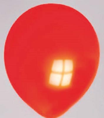 Ballon oranje-neon 05nn