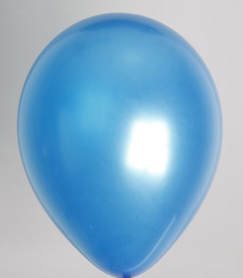 Ballon metallic-donkerblauw 22mt