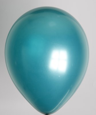 Ballon metallic-zeegroen 29mt