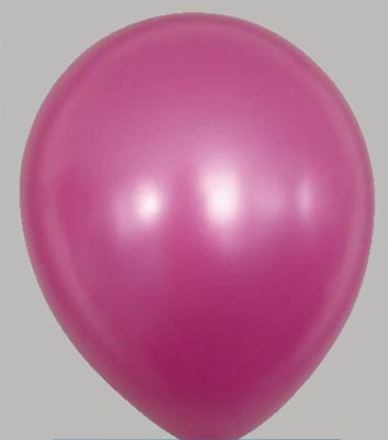 Ballon metallic-magenta 37mt