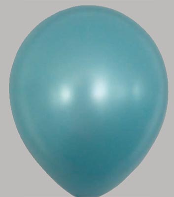 Ballon metallic-aqua 39mt