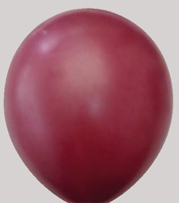 Ballon wine-red 46op