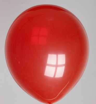 Ballon kristal-kersenrood 58dc