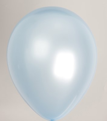 Ballon parel-lichtblauw 71pl