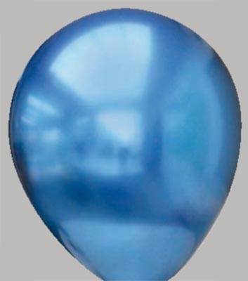 Ballon platinum-blue 71pm