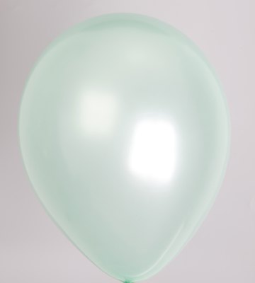 Ballon parel-lichtgroen 75pl